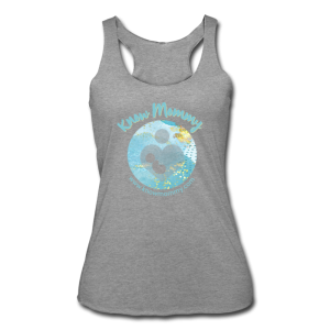 Know Mommy Conscious Mama Women’s Tri-Blend Racerback Tank