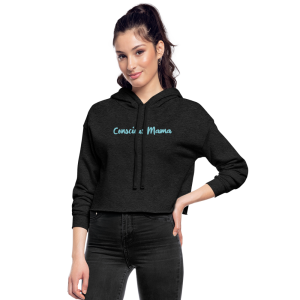 Know Mommy Branded Women's Cropped Hoodie